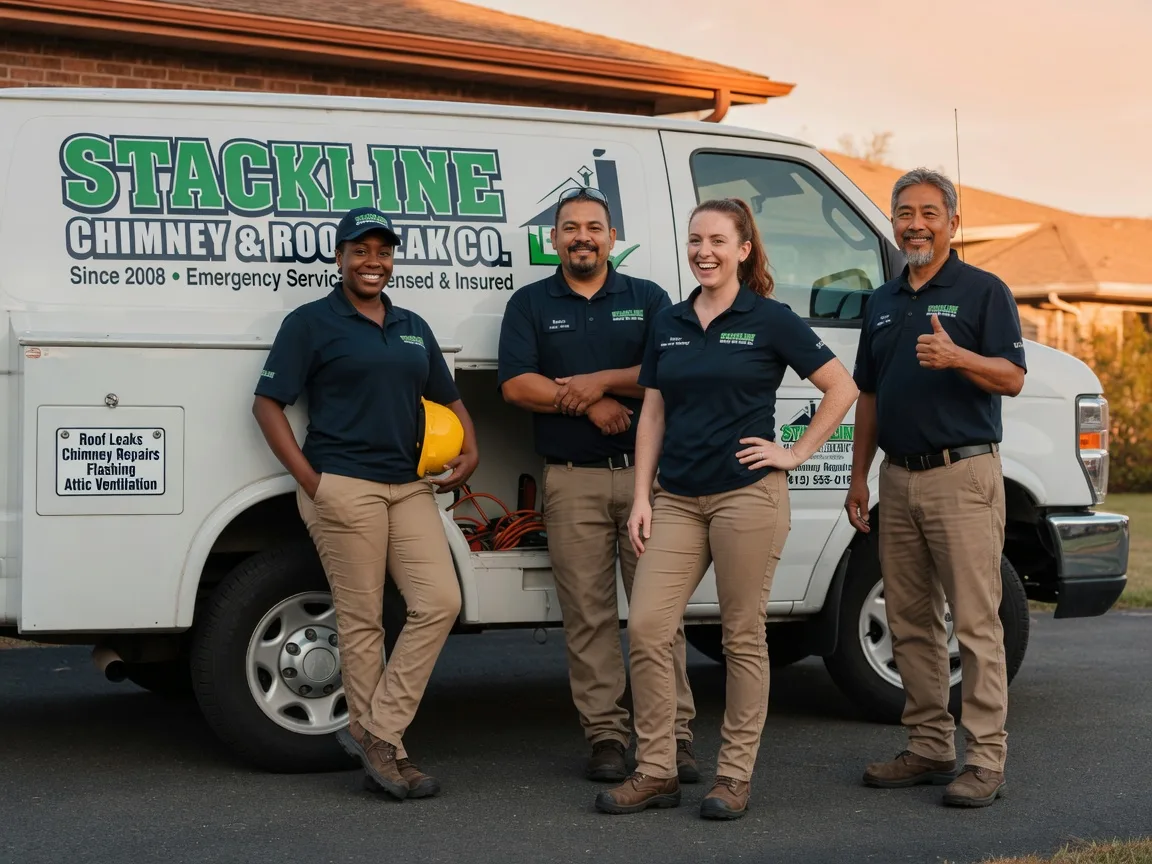 Chimney flashing repair company in Atlanta, NE